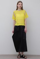 【アドーア/ADORE】のワッシャーサテンスカート ブラック|ID: prp329100004924707 ipo3291000000036952587