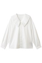 【マルティニーク/martinique】のアコーディオンプリーツカラーシャツ 人気、トレンドファッション・服の通販 founy(ファニー) ファッション Fashion レディースファッション Fashion for Women トップス・カットソー Cut & Sew Tops シャツ・ブラウス・オフィスカジュアル Elegant Blouses & Button-Ups おすすめ Recommended / Our Picks ジャケット Jacket, Outerwear スリーブ Sleeve, Long Sleeve / Short Sleeve パーティ Party, Party Style プリーツ Pleats, Pleated ロング Long, Long-Length エレガント 上品 Elegant thumbnail ホワイト|ID: prp329100004924711 ipo3291000000036952660