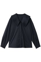 【マルティニーク/martinique】のアコーディオンプリーツカラーシャツ 人気、トレンドファッション・服の通販 founy(ファニー) ファッション Fashion レディースファッション Fashion for Women トップス・カットソー Cut & Sew Tops シャツ・ブラウス・オフィスカジュアル Elegant Blouses & Button-Ups おすすめ Recommended / Our Picks ジャケット Jacket, Outerwear スリーブ Sleeve, Long Sleeve / Short Sleeve パーティ Party, Party Style プリーツ Pleats, Pleated ロング Long, Long-Length エレガント 上品 Elegant thumbnail ネイビー|ID: prp329100004924711 ipo3291000000036952661