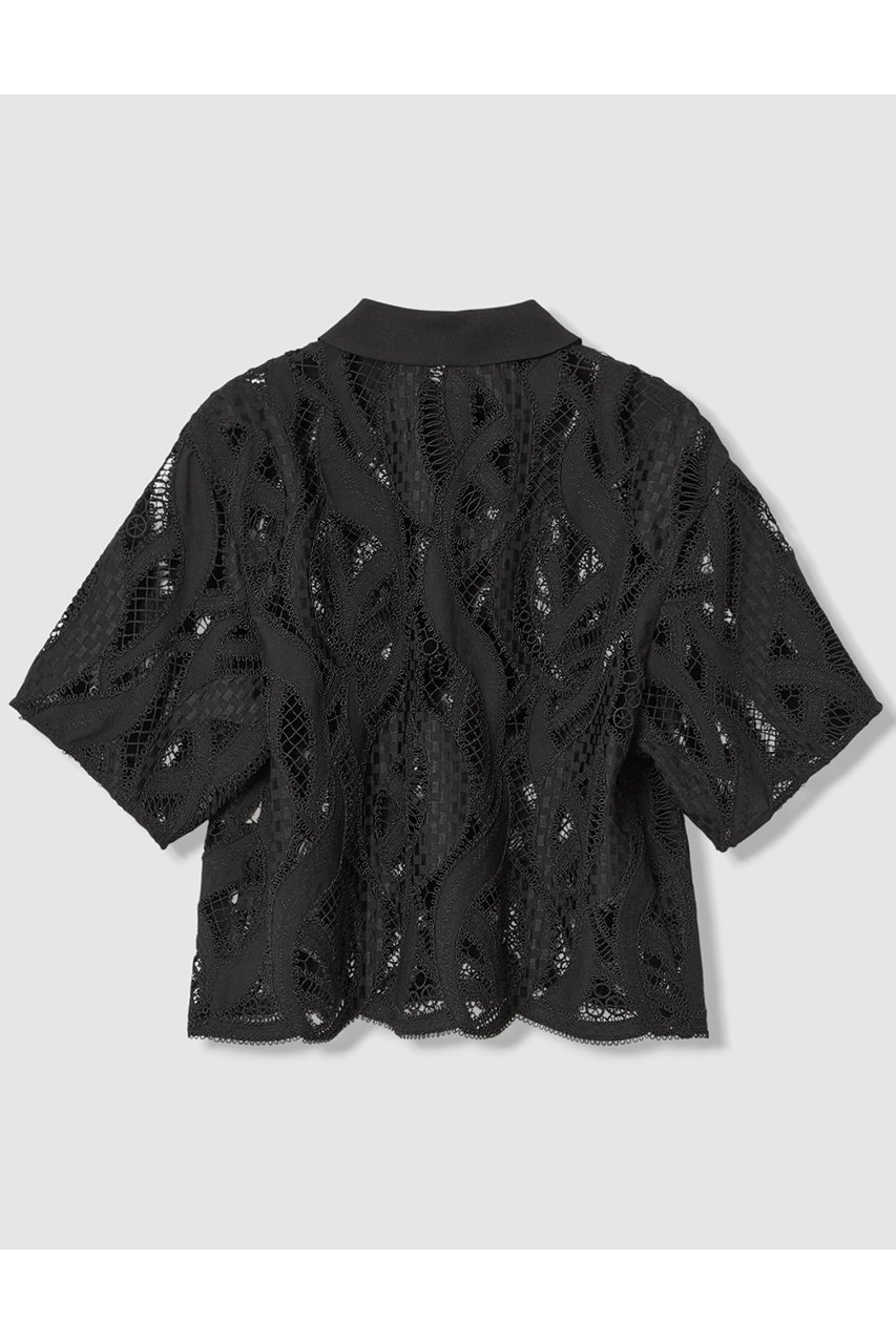 【アナイ/ANAYI】の【セットアップ対象商品】リーフコード刺繍半袖 ブラウス 人気、トレンドファッション・服の通販 founy(ファニー) ファッション Fashion レディースファッション Fashion for Women トップス・カットソー Cut & Sew Tops シャツ・ブラウス・オフィスカジュアル Elegant Blouses & Button-Ups おすすめ Recommended / Our Picks エンブロイダリー Embroidery Design ショート Short, Short Length スリーブ Sleeve, Long Sleeve / Short Sleeve セットアップ Set-Up, Coordinated Outfit バランス Balance, Style Balance モチーフ Motif, Design Theme リーフ Leaf, Botanical Leaf 半袖 Short Sleeve, Half Sleeve 無地 Plain, Solid Color other-2|ID: prp329100004924713 ipo3291000000036952679