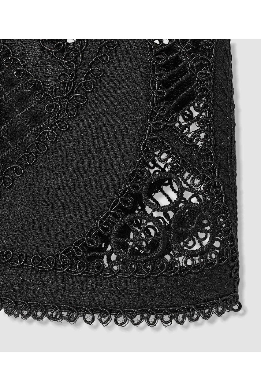 【アナイ/ANAYI】の【セットアップ対象商品】リーフコード刺繍半袖 ブラウス 人気、トレンドファッション・服の通販 founy(ファニー) ファッション Fashion レディースファッション Fashion for Women トップス・カットソー Cut & Sew Tops シャツ・ブラウス・オフィスカジュアル Elegant Blouses & Button-Ups おすすめ Recommended / Our Picks エンブロイダリー Embroidery Design ショート Short, Short Length スリーブ Sleeve, Long Sleeve / Short Sleeve セットアップ Set-Up, Coordinated Outfit バランス Balance, Style Balance モチーフ Motif, Design Theme リーフ Leaf, Botanical Leaf 半袖 Short Sleeve, Half Sleeve 無地 Plain, Solid Color other-5|ID: prp329100004924713 ipo3291000000036952683