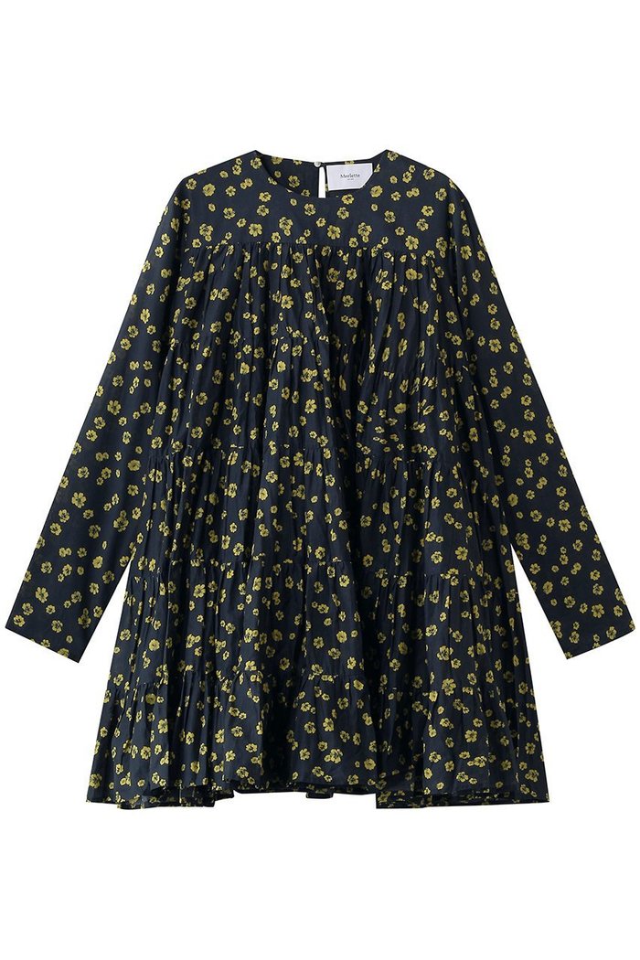 【マーレット/MERLETTE】のSOLIMAN PRINT フラワープリント ティアードドレス インテリア・キッズ・メンズ・レディースファッション・服の通販 founy(ファニー) https://founy.com/ ファッション Fashion レディースファッション Fashion for Women ワンピース Dresses フォーマル・パーティードレス・結婚式用ドレス Elegant & Casual Dresses チュニック Tunic Tops & Dresses おすすめ Recommended / Our Picks チュニック Tunic, Long Top ドレス Dress, One-Piece フラワー Flower, Floral プリント Print, Printed Pattern レギンス Leggings, Stretch Pants 定番 Standard, Basic Item 春 Spring |ID: prp329100004924716 ipo3291000000036952716
