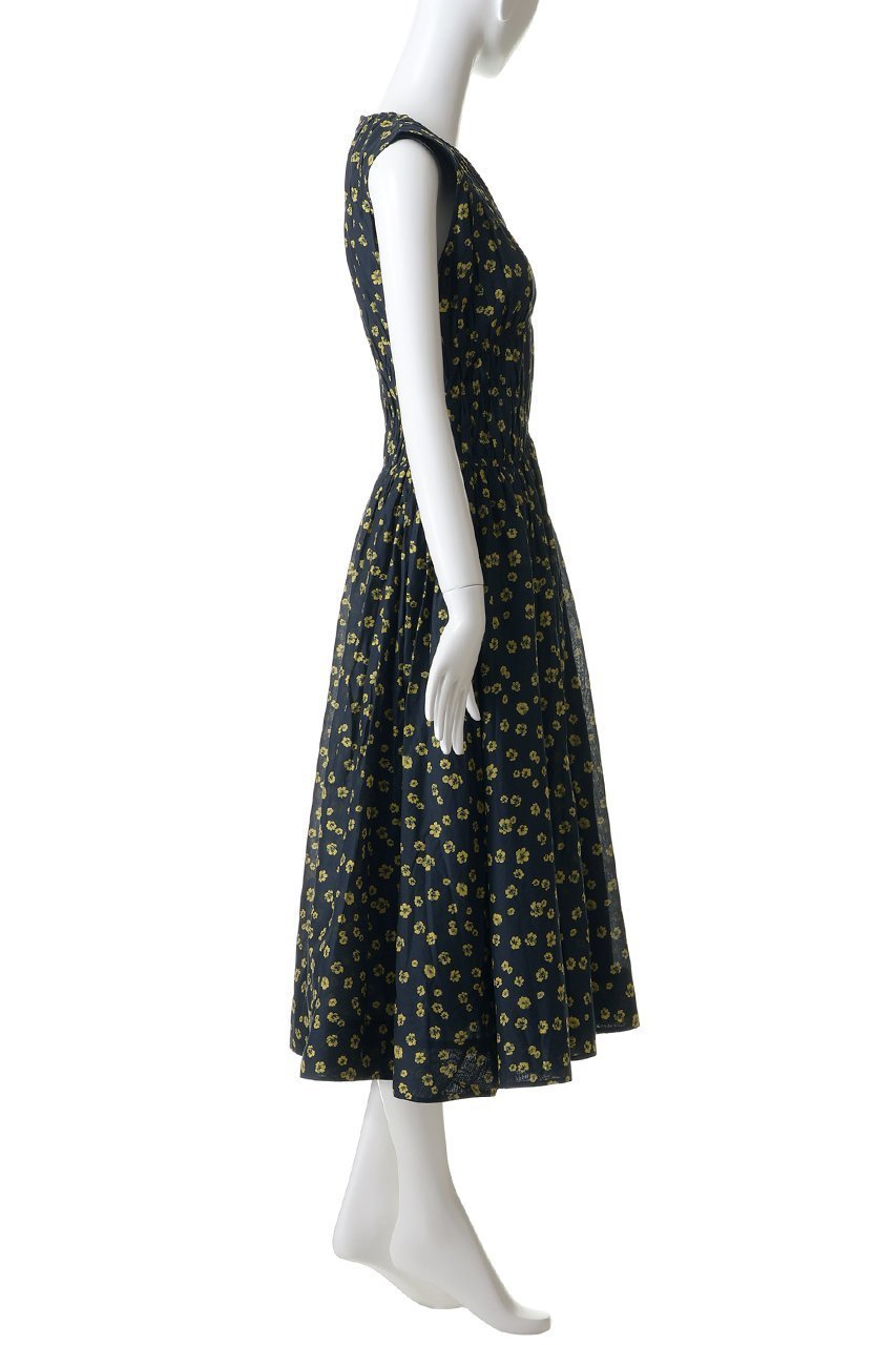 【マーレット/MERLETTE】のVILLARD PRINT フラワープリント ギャザーウエストミディドレス 人気、トレンドファッション・服の通販 founy(ファニー) 　ファッション　Fashion　レディースファッション　Fashion for Women　ワンピース　Dresses　フォーマル・パーティードレス・結婚式用ドレス　Elegant & Casual Dresses　チュニック　Tunic Tops & Dresses　クール　Cool, Chic　シューズ　Shoes, Footwear　チュニック　Tunic, Long Top　ドレス　Dress, One-Piece　フラワー　Flower, Floral　プリント　Print, Printed Pattern　夏　Summer　other-3|ID: prp329100004924719 ipo3291000000036952736