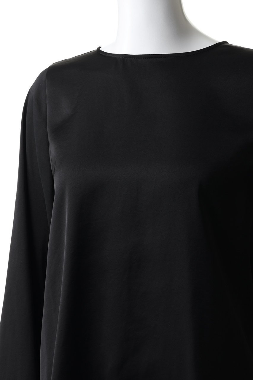 【ハー/HER.】のサテンフレアスリーブブラウス 人気、トレンドファッション・服の通販 founy(ファニー) 　ファッション　Fashion　レディースファッション　Fashion for Women　トップス・カットソー　Cut & Sew Tops　シャツ・ブラウス・オフィスカジュアル　Elegant Blouses & Button-Ups　おすすめ　Recommended / Our Picks　サテン　Satin, Glossy Fabric　シンプル　Simple, Minimal　スリーブ　Sleeve, Long Sleeve / Short Sleeve　セットアップ　Set-Up, Coordinated Outfit　フレア　Flare, Flared　ロング　Long, Long-Length　other-5|ID: prp329100004924731 ipo3291000000036952875