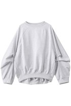 【マルティニーク/martinique】の【COGTHEBIGSMOKE】カットソー 人気、トレンドファッション・服の通販 founy(ファニー) ファッション Fashion レディースファッション Fashion for Women トップス・カットソー Cut & Sew Tops シャツ・ブラウス・オフィスカジュアル Elegant Blouses & Button-Ups ロングTシャツ・Tシャツ Longline T-Shirts & Tees カットソー・ベーシックTシャツ Cut-and-Sewn Tops / Stretch Tees & Basics カットソー Cut and Sewn Top シンプル Simple, Minimal スリーブ Sleeve, Long Sleeve / Short Sleeve バランス Balance, Style Balance モダン Modern, Contemporary ロング Long, Long-Length thumbnail ライトグレー|ID: prp329100004924739 ipo3291000000036952931