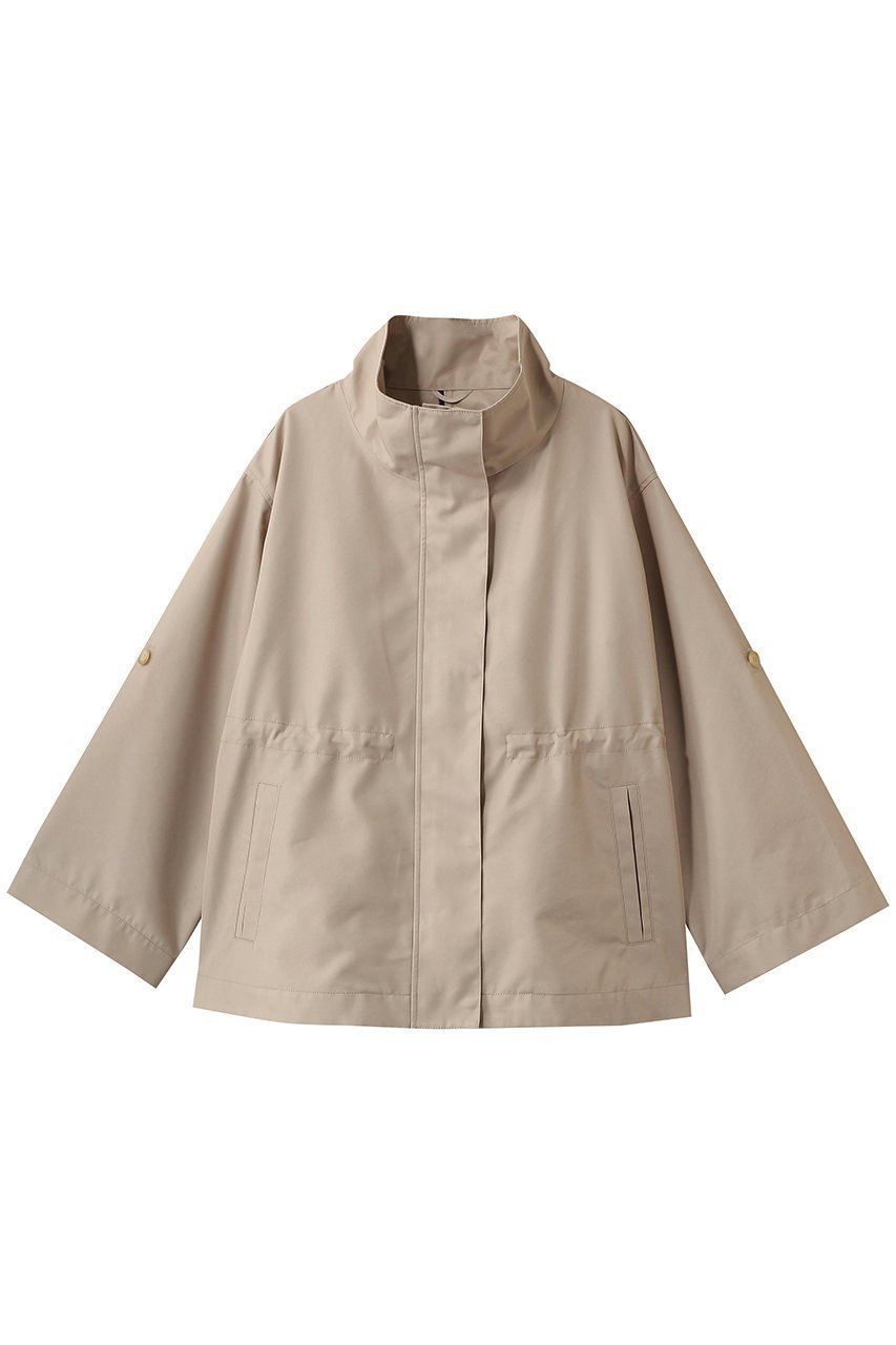 【アナイ/ANAYI】のハッスイツイルミドルスタンドコート インテリア・キッズ・メンズ・レディースファッション・服の通販 founy(ファニー) 　ファッション　Fashion　レディースファッション　Fashion for Women　アウター　Coat / Outerwear Collection　コート・ロングコート・ピーコート　Long Coats, Peacoats & More　ショート　Short, Short Length　ツイル　Twist, Twisted Detail　春　Spring　ベージュ|ID: prp329100004924748 ipo3291000000036953011