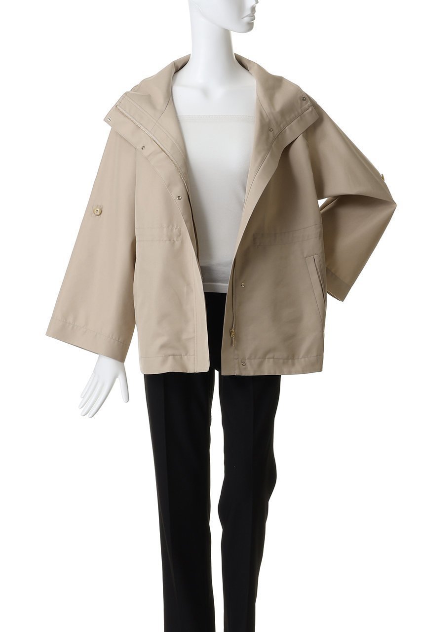 【アナイ/ANAYI】のハッスイツイルミドルスタンドコート 人気、トレンドファッション・服の通販 founy(ファニー) 　ファッション　Fashion　レディースファッション　Fashion for Women　アウター　Coat / Outerwear Collection　コート・ロングコート・ピーコート　Long Coats, Peacoats & More　ショート　Short, Short Length　ツイル　Twist, Twisted Detail　春　Spring　other-8|ID: prp329100004924748 ipo3291000000036953018