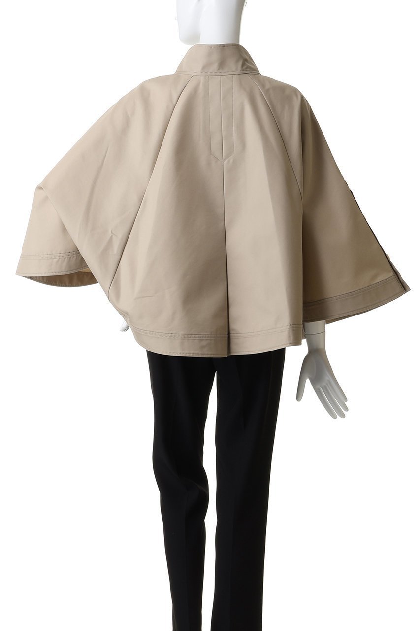 【アナイ/ANAYI】のハッスイツイルケープスタンドコート 人気、トレンドファッション・服の通販 founy(ファニー) 　ファッション　Fashion　レディースファッション　Fashion for Women　アウター　Coat / Outerwear Collection　コート・ロングコート・ピーコート　Long Coats, Peacoats & More　おすすめ　Recommended / Our Picks　ショート　Short, Short Length　ツイル　Twist, Twisted Detail　春　Spring　other-4|ID: prp329100004924749 ipo3291000000036953023