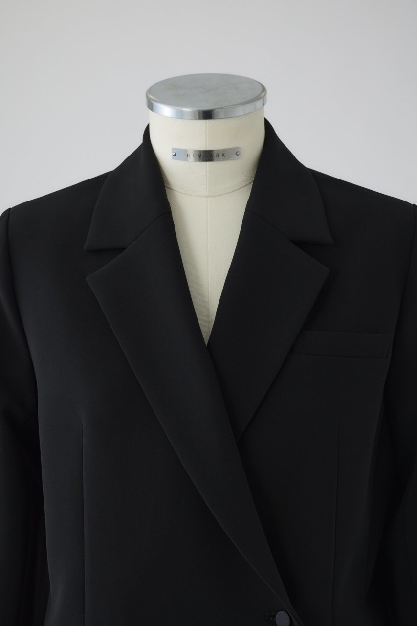 【リムアーク/RIM.ARK】のDouble cloth wrapped JK/ジャケット 人気、トレンドファッション・服の通販 founy(ファニー) 　ファッション　Fashion　レディースファッション　Fashion for Women　アウター　Coat / Outerwear Collection　レディースジャケット・軽アウター　Jackets　アシンメトリー　Asymmetrical Style　ジャケット　Jacket, Outerwear　ストレッチ　Stretch, Stretchy Fabric　セットアップ　Set-Up, Coordinated Outfit　ダブル　Double, Double-Breasted　フロント　Front, Front Design　リュクス　Luxury, Elegant, High-End, Chic　エレガント 上品　Elegant　other-5|ID: prp329100004924751 ipo3291000000036953037
