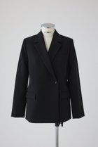 【リムアーク/RIM.ARK】のDouble cloth wrapped JK/ジャケット ブラック|ID: prp329100004924751 ipo3291000000037237399
