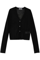 【チノ/CINOH】のSHEER シルク Vネック ニット カーディガン 人気、トレンドファッション・服の通販 founy(ファニー) ファッション Fashion レディースファッション Fashion for Women トップス・カットソー Cut & Sew Tops ニット Knit Tops & Sweaters カーディガン・羽織り Layered Style Cardigans Vネックトップス V-Neck Tops / V-Cut Neckline Shirts カーディガン Cardigan, Knitwear シルク Silk, 100% Silk スリーブ Sleeve, Long Sleeve / Short Sleeve 夏 Summer thumbnail ブラック|ID: prp329100004924759 ipo3291000000036953113