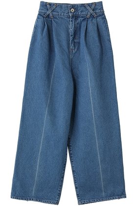 【チノ/CINOH】のツータック クリーズド デニム パンツ 人気、トレンドファッション・服の通販 founy(ファニー) ファッション Fashion レディースファッション Fashion for Women パンツ Pants & Trousers デニムパンツ・ジーンズ・美脚デニム Denim Jeans & Pants スラックス Slacks, Dress Pants デニム Denim, Jeans Material エレガント 上品 Elegant |ID:prp329100004924760