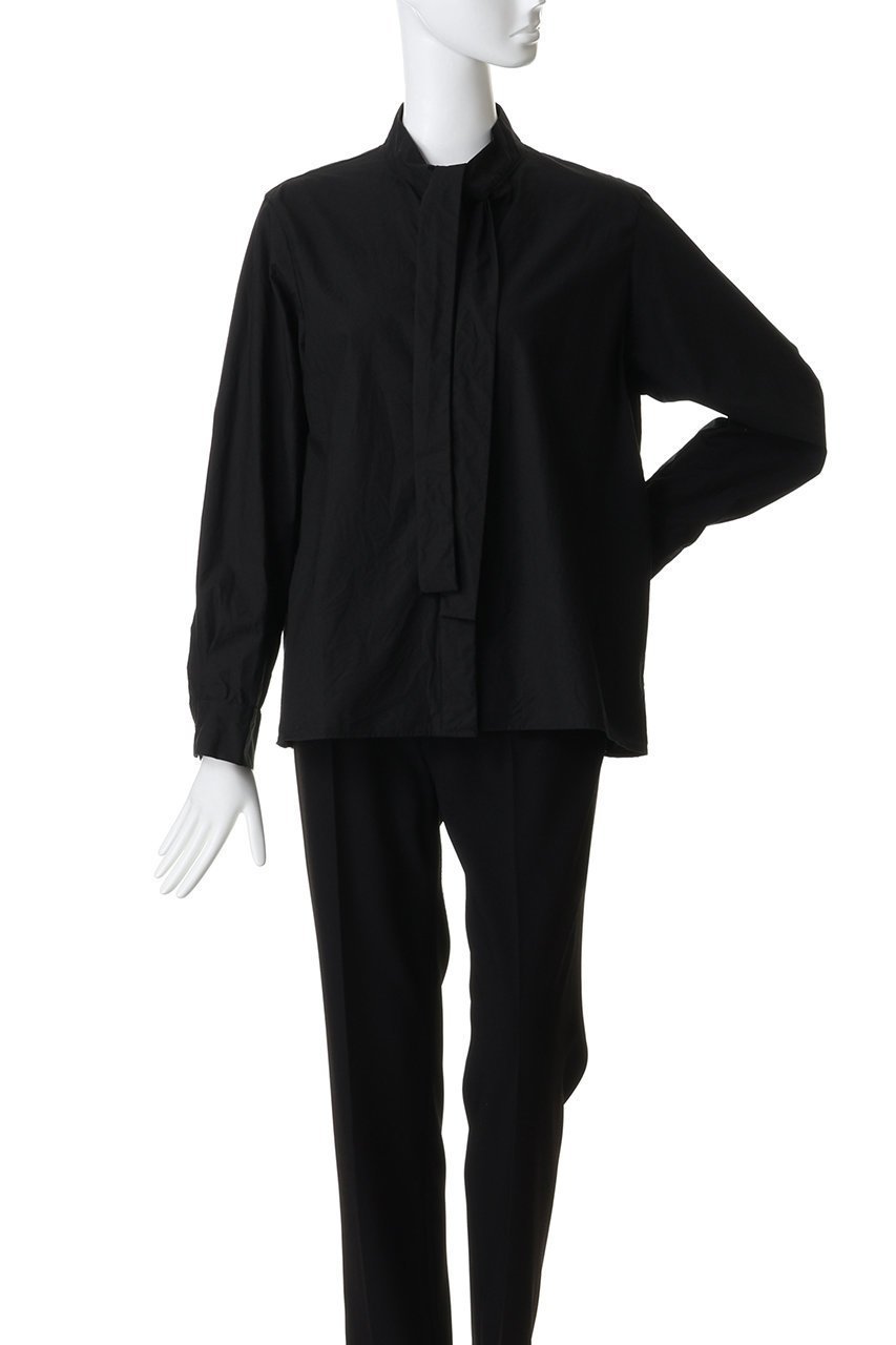 【ミディウミ/MidiUmi】のtie-neck shirt シャツ 人気、トレンドファッション・服の通販 founy(ファニー) 　ファッション　Fashion　レディースファッション　Fashion for Women　トップス・カットソー　Cut & Sew Tops　シャツ・ブラウス・オフィスカジュアル　Elegant Blouses & Button-Ups　シンプル　Simple, Minimal　ジャケット　Jacket, Outerwear　スリーブ　Sleeve, Long Sleeve / Short Sleeve　パーティ　Party, Party Style　フェミニン　Feminine, Girly　リボン　Ribbon, Bow　ロング　Long, Long-Length　other-2|ID: prp329100004924774 ipo3291000000036953232