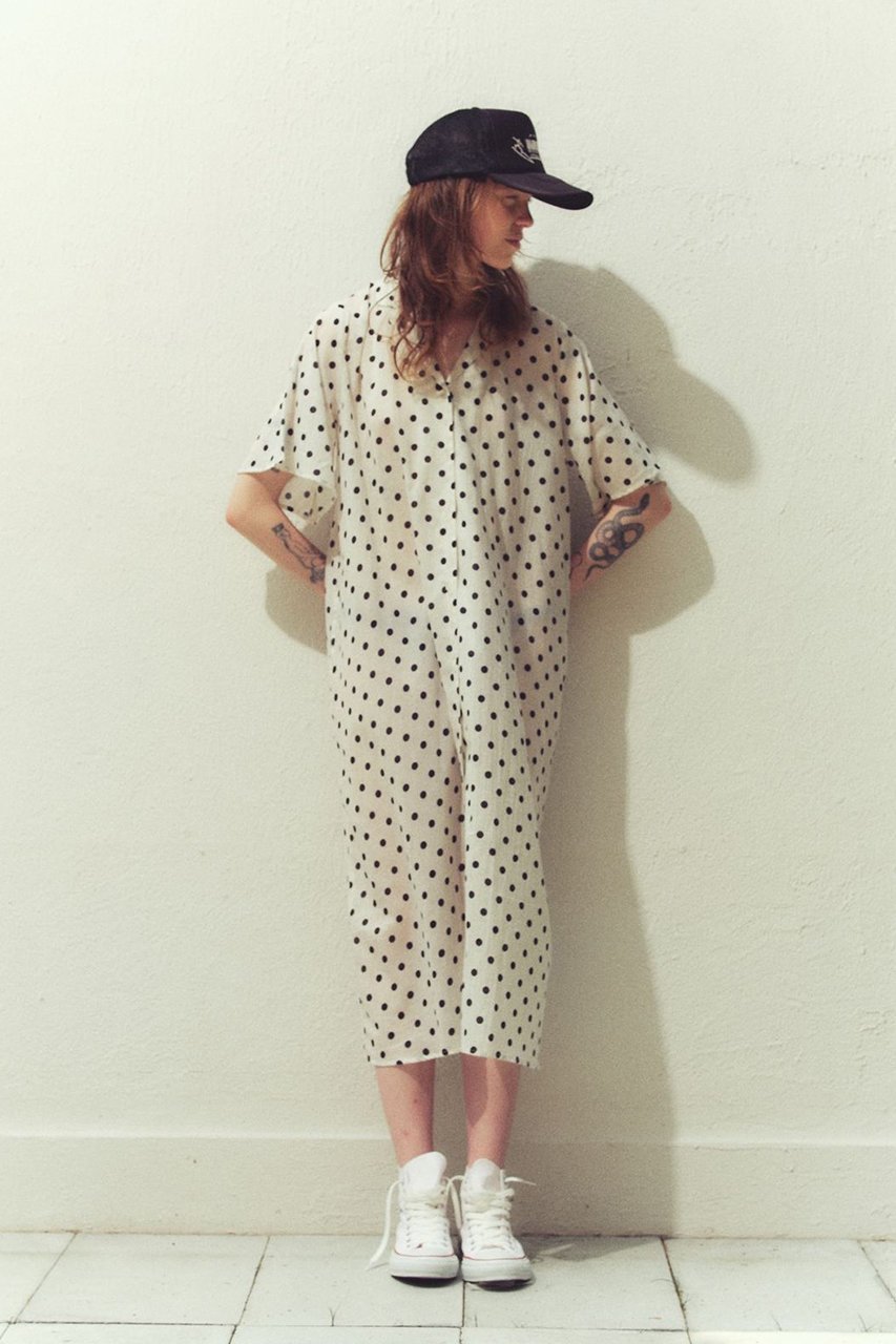 【クチュールドアダム/COUTURE D'ADAM】のポルカドットオープンカラードレス 人気、トレンドファッション・服の通販 founy(ファニー) 　ファッション　Fashion　レディースファッション　Fashion for Women　ワンピース　Dresses　フォーマル・パーティードレス・結婚式用ドレス　Elegant & Casual Dresses　チュニック　Tunic Tops & Dresses　インド　Indian Textile　クラシック　Classic, Timeless Style　チュニック　Tunic, Long Top　ドット　Polka Dot, Dot Pattern　ドレス　Dress, One-Piece　ドレープ　Drape, Draping Fabric　バランス　Balance, Style Balance　リラックス　Relax, Relaxed Fit　ロング　Long, Long-Length　other-7|ID: prp329100004924785 ipo3291000000036953329