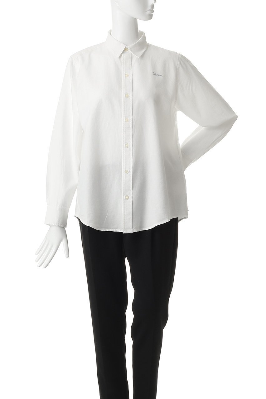 【マザー/MOTHER】のTHE BESTIE ロングスリーブシャツ (WHT) 人気、トレンドファッション・服の通販 founy(ファニー) 　ファッション　Fashion　レディースファッション　Fashion for Women　トップス・カットソー　Cut & Sew Tops　シャツ・ブラウス・オフィスカジュアル　Elegant Blouses & Button-Ups　スタンダード　Standard, Basic　スリーブ　Sleeve, Long Sleeve / Short Sleeve　トレンド　Trend, Trending Now　ボトム　Bottoms, Lower Wear　ロング　Long, Long-Length　定番　Standard, Basic Item　other-2|ID: prp329100004924807 ipo3291000000036953504