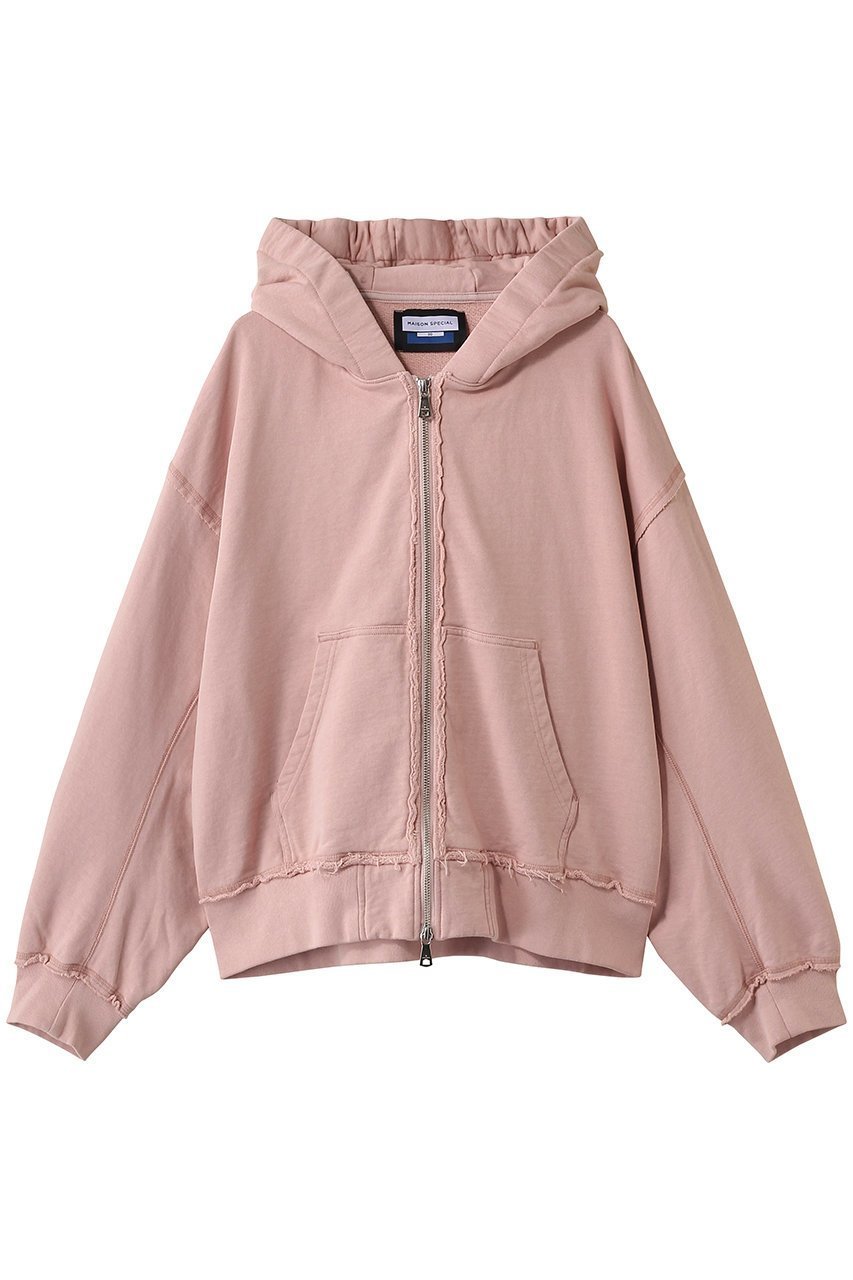 【メゾンスペシャル/MAISON SPECIAL】の【UNISEX】Prime-Over ギャザーフーディー ZIPパーカー インテリア・キッズ・メンズ・レディースファッション・服の通販 founy(ファニー) 　ファッション　Fashion　レディースファッション　Fashion for Women　トップス・カットソー　Cut & Sew Tops　シャツ・ブラウス・オフィスカジュアル　Elegant Blouses & Button-Ups　レディースパーカー・カジュアルフーディー　Casual Hoodies & Sweatshirts　ロングTシャツ・Tシャツ　Longline T-Shirts & Tees　スウェット・クルーネックトップス　Sweatshirts & Crewnecks / Relaxed Fit Sweat Tops　カットソー・ベーシックTシャツ　Cut-and-Sewn Tops / Stretch Tees & Basics　ユニセックス　Unisex, Genderless　ギャザー　Gathered, Ruffled　スリット　Slit, Slit Detail　パーカー　Hoodie, Parka　PNK(ピンク)|ID: prp329100004924813 ipo3291000000036953534