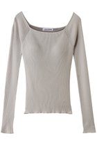 【エリオポール/heliopole】の【NICENICE MOMENT】OPEN SHOULDER LS 人気、トレンドファッション・服の通販 founy(ファニー) ファッション Fashion レディースファッション Fashion for Women トップス・カットソー Cut & Sew Tops シャツ・ブラウス・オフィスカジュアル Elegant Blouses & Button-Ups ロングTシャツ・Tシャツ Longline T-Shirts & Tees カットソー・ベーシックTシャツ Cut-and-Sewn Tops / Stretch Tees & Basics エアリー Airy Texture ショルダー Shoulder, Shoulder Strap シルク Silk, 100% Silk スリーブ Sleeve, Long Sleeve / Short Sleeve ロング Long, Long-Length thumbnail アイボリー|ID: prp329100004924815 ipo3291000000036953542