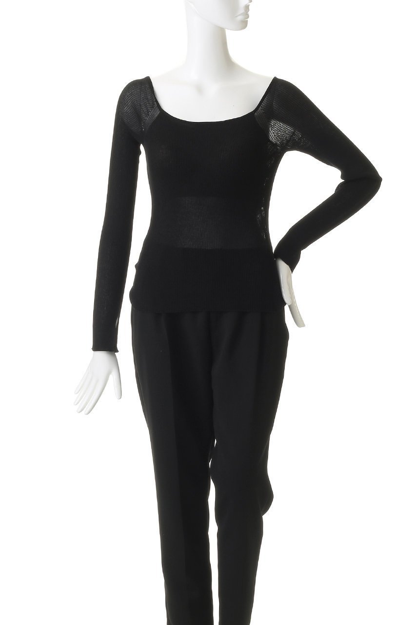 【エリオポール/heliopole】の【NICENICE MOMENT】OPEN SHOULDER LS 人気、トレンドファッション・服の通販 founy(ファニー) ファッション Fashion レディースファッション Fashion for Women トップス・カットソー Cut & Sew Tops シャツ・ブラウス・オフィスカジュアル Elegant Blouses & Button-Ups ロングTシャツ・Tシャツ Longline T-Shirts & Tees カットソー・ベーシックTシャツ Cut-and-Sewn Tops / Stretch Tees & Basics エアリー Airy Texture ショルダー Shoulder, Shoulder Strap シルク Silk, 100% Silk スリーブ Sleeve, Long Sleeve / Short Sleeve ロング Long, Long-Length other-2|ID: prp329100004924815 ipo3291000000036953546