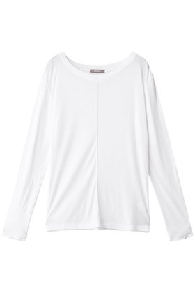 【エリオポール/heliopole】 【smooth skin series】ワイドクルーネックカットソー人気、トレンドファッション・服の通販 founy(ファニー) ファッション Fashion レディースファッション Fashion for Women トップス・カットソー Cut & Sew Tops シャツ・ブラウス・オフィスカジュアル Elegant Blouses & Button-Ups ロングTシャツ・Tシャツ Longline T-Shirts & Tees カットソー・ベーシックTシャツ Cut-and-Sewn Tops / Stretch Tees & Basics キャミ Camisole, Cami Top スリーブ Sleeve, Long Sleeve / Short Sleeve ビスチェ Bustier, Corset Top ロング Long, Long-Length 定番 Standard, Basic Item A/W・秋冬 Autumn/Winter |ID:prp329100004924817