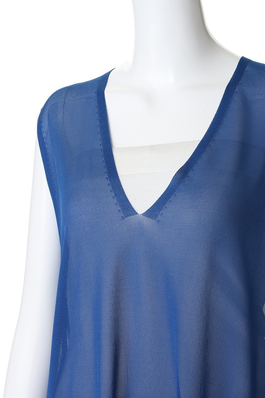 【ミズイロ インド/mizuiro ind】のsheer deep V neck vest ベスト 人気、トレンドファッション・服の通販 founy(ファニー) 　ファッション　Fashion　レディースファッション　Fashion for Women　トップス・カットソー　Cut & Sew Tops　ニット　Knit Tops & Sweaters　ベスト&ジレ / 重ね着スタイル　Vests & Gilets　カジュアルプルオーバー・ニットトップス　Pullovers & Knit Tops / Casual Pullovers　シアー　Sheer, See-Through　ベスト　Vest, Waistcoat　リラックス　Relax, Relaxed Fit　ワイド　Wide, Wide Fit　other-5|ID: prp329100004924830 ipo3291000000036953690