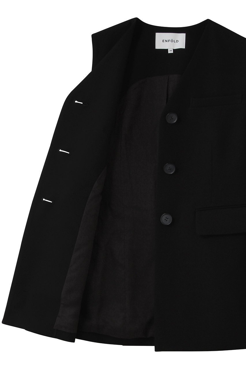 【エンフォルド/ENFOLD】のV-NECK VEST 人気、トレンドファッション・服の通販 founy(ファニー) 　ファッション　Fashion　レディースファッション　Fashion for Women　トップス・カットソー　Cut & Sew Tops　ニット　Knit Tops & Sweaters　ベスト&ジレ / 重ね着スタイル　Vests & Gilets　カジュアルプルオーバー・ニットトップス　Pullovers & Knit Tops / Casual Pullovers　Vネックトップス　V-Neck Tops / V-Cut Neckline Shirts　おすすめ　Recommended / Our Picks　バランス　Balance, Style Balance　ベスト　Vest, Waistcoat　other-6|ID: prp329100004924838 ipo3291000000036953767
