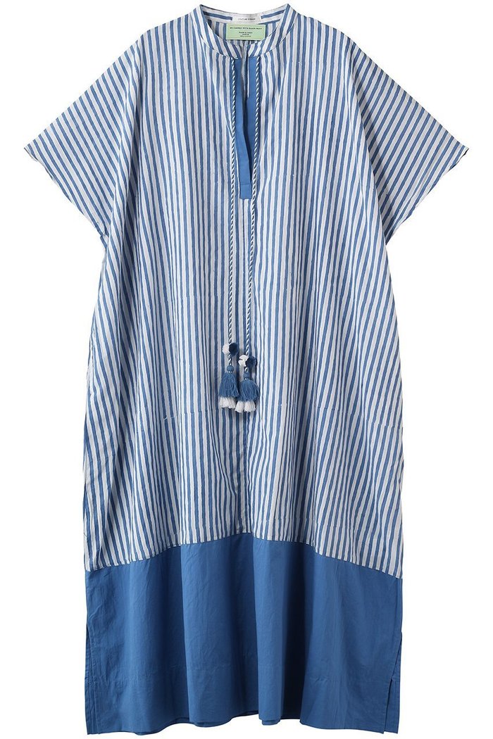 【クチュールドアダム/COUTURE D'ADAM】の【ELLE SHOP 限定】ブロックプリントカフタンドレス インテリア・キッズ・メンズ・レディースファッション・服の通販 founy(ファニー) https://founy.com/ ファッション Fashion レディースファッション Fashion for Women ワンピース Dresses フォーマル・パーティードレス・結婚式用ドレス Elegant & Casual Dresses チュニック Tunic Tops & Dresses インド Indian Textile サマー Summer, Summer Style チュニック Tunic, Long Top ドレス Dress, One-Piece ブロック Block, Solid Block Pattern プリント Print, Printed Pattern ロング Long, Long-Length 人気 Popular, Best Seller 夏 Summer |ID: prp329100004924850 ipo3291000000036953843
