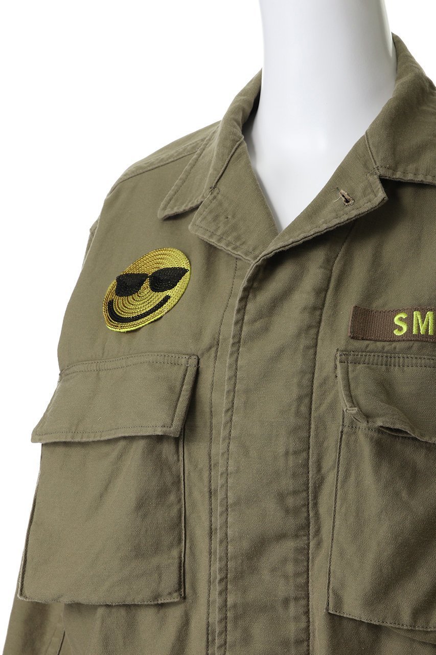 【クチュールドアダム/COUTURE D'ADAM】のスマイリー Old BDU ジャケット 人気、トレンドファッション・服の通販 founy(ファニー) ファッション Fashion レディースファッション Fashion for Women アウター Coat / Outerwear Collection レディースジャケット・軽アウター Jackets クラシック Classic, Timeless Style ジャケット Jacket, Outerwear バランス Balance, Style Balance フェミニン Feminine, Girly フラップ Flap, Flap Pocket フロント Front, Front Design ポケット Pocket, Pocket Detail ミリタリー Military, Army Style ヴィンテージ Vintage Style 人気 Popular, Best Seller other-5|ID: prp329100004924854 ipo3291000000036953904