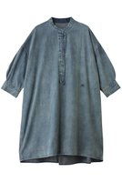 【ウィムガゼット/Whim Gazette】のDENIM刺繍チュニックシャツ 人気、トレンドファッション・服の通販 founy(ファニー) ファッション Fashion レディースファッション Fashion for Women トップス・カットソー Cut & Sew Tops シャツ・ブラウス・オフィスカジュアル Elegant Blouses & Button-Ups クラシカル Classical, Vintage-Inspired ショルダー Shoulder, Shoulder Strap スタンド Stand Collar, Upright Stand スリーブ Sleeve, Long Sleeve / Short Sleeve チュニック Tunic, Long Top デニム Denim, Jeans Material ドロップ Drop Shoulder, Dropped Style バランス Balance, Style Balance フロント Front, Front Design ユーズド Used, Vintage-Look ロング Long, Long-Length ワンポイント One Point, Statement Accent |ID:prp329100004924859