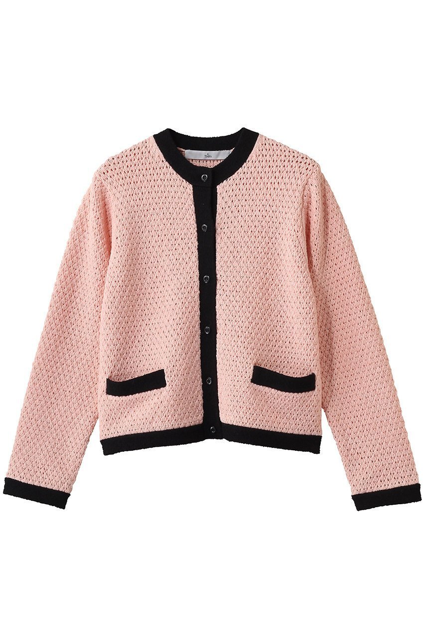 【ティアラ/Tiara】のジオモチーフニットジャケット 人気、トレンドファッション・服の通販 founy(ファニー) 　ファッション　Fashion　レディースファッション　Fashion for Women　カーディガン　Cardigan, Knitwear　ジャケット　Jacket, Outerwear　フェミニン　Feminine, Girly　ループ　Loop, Loop Knit　 other-1|ID: prp329100004924861 ipo3291000000036953953