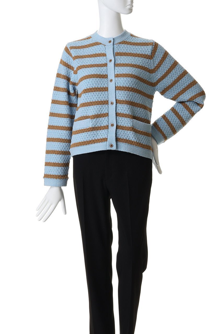 【ティアラ/Tiara】のジオモチーフニットジャケット 人気、トレンドファッション・服の通販 founy(ファニー) 　ファッション　Fashion　レディースファッション　Fashion for Women　カーディガン　Cardigan, Knitwear　ジャケット　Jacket, Outerwear　フェミニン　Feminine, Girly　ループ　Loop, Loop Knit　other-2|ID: prp329100004924861 ipo3291000000036953959