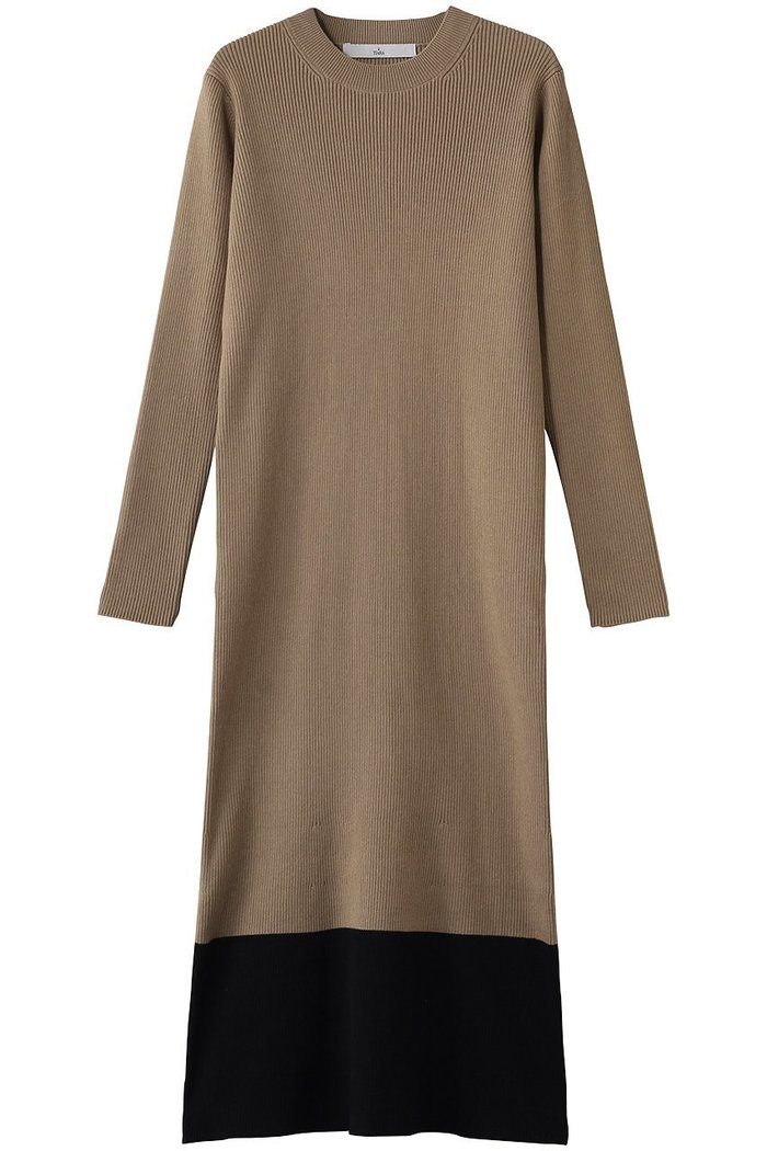 【ティアラ/Tiara】のバイカラーニットワンピ―ス インテリア・キッズ・メンズ・レディースファッション・服の通販 founy(ファニー) https://founy.com/ ファッション Fashion レディースファッション Fashion for Women ワンピース Dresses ニットワンピース Knit Dresses チュニック Tunic Tops & Dresses チュニック Tunic, Long Top ロング Long, Long-Length |ID: prp329100004924863 ipo3291000000036953964