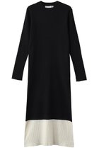 【ティアラ/Tiara】のバイカラーニットワンピ―ス 人気、トレンドファッション・服の通販 founy(ファニー) ファッション Fashion レディースファッション Fashion for Women ワンピース Dresses ニットワンピース Knit Dresses チュニック Tunic Tops & Dresses チュニック Tunic, Long Top ロング Long, Long-Length thumbnail ブラック|ID: prp329100004924863 ipo3291000000036953966