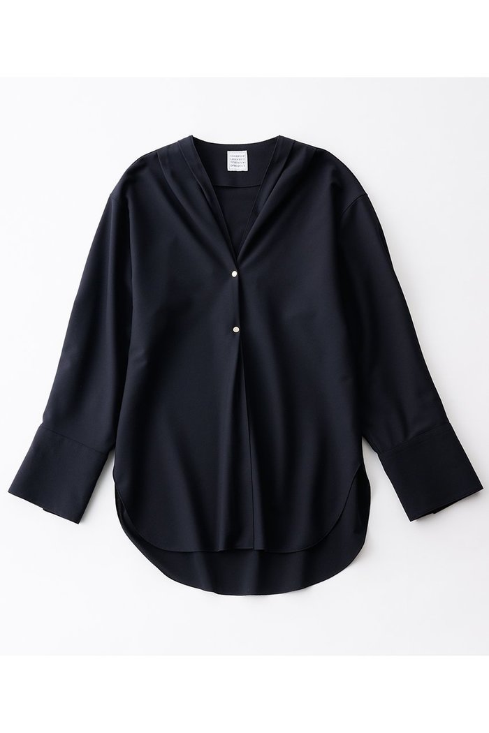 【グッド ピープル グッド ステッチング グッド プロダクト/GOOD PEOPLE GOOD STITCHING GOOD PRODUCT】のノーカラー イージー シャツジャケット インテリア・キッズ・メンズ・レディースファッション・服の通販 founy(ファニー) https://founy.com/ ファッション Fashion レディースファッション Fashion for Women アウター Coat / Outerwear Collection レディースジャケット・軽アウター Jackets おすすめ Recommended / Our Picks キュプラ Cupro, Eco Fabric ジャケット Jacket, Outerwear セットアップ Set-Up, Coordinated Outfit ドット Polka Dot, Dot Pattern 夏 Summer 春 Spring S/S・春夏 SS, Spring/Summer, Warm Season |ID: prp329100004924865 ipo3291000000036953973