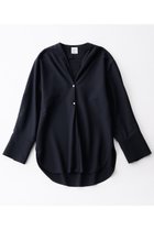 【グッド ピープル グッド ステッチング グッド プロダクト/GOOD PEOPLE GOOD STITCHING GOOD PRODUCT】のノーカラー イージー シャツジャケット ネイビー|ID: prp329100004924865 ipo3291000000036953974