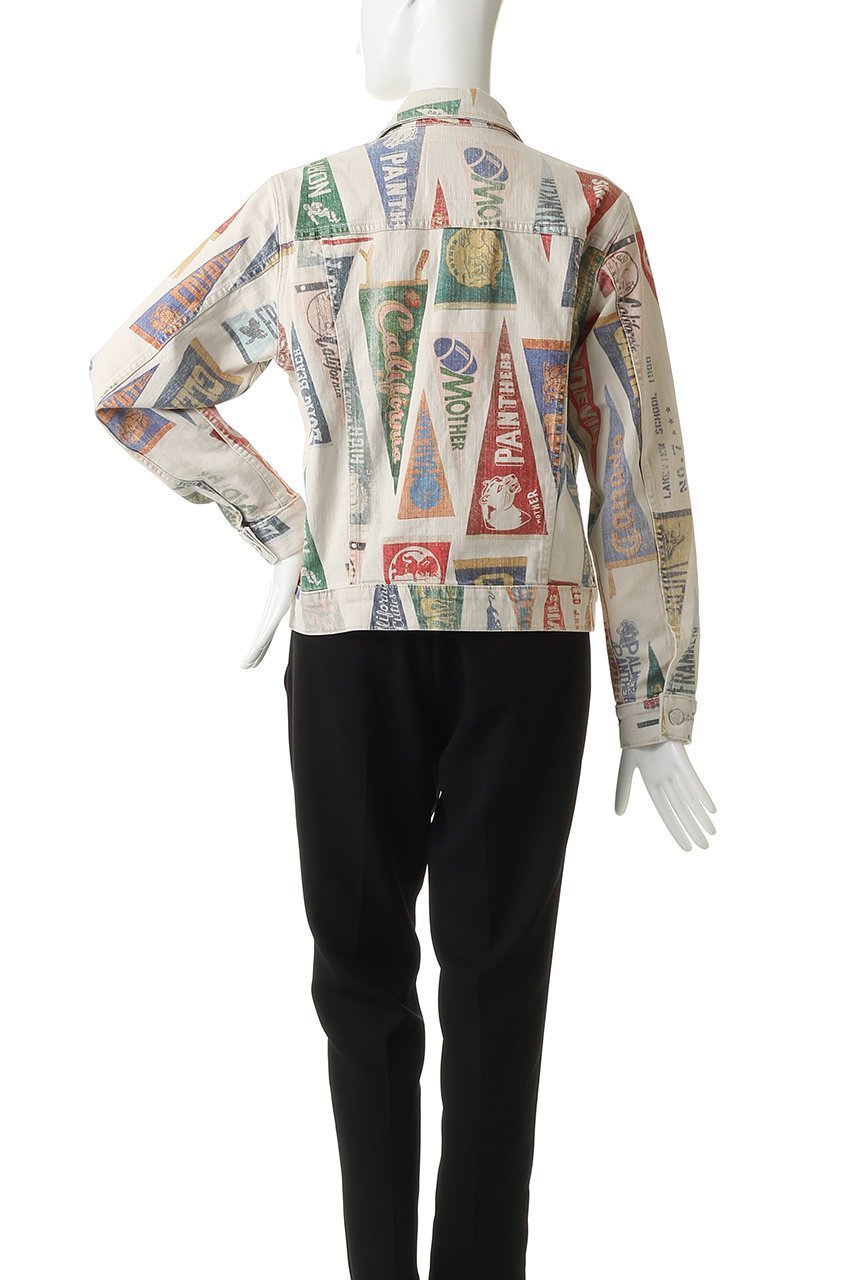 【マザー/MOTHER】のTHE BRUISER フラッグプリントジャケット (PER) 人気、トレンドファッション・服の通販 founy(ファニー) 　ファッション　Fashion　レディースファッション　Fashion for Women　アウター　Coat / Outerwear Collection　レディースジャケット・軽アウター　Jackets　ジャケット　Jacket, Outerwear　バランス　Balance, Style Balance　フレア　Flare, Flared　プリント　Print, Printed Pattern　モダン　Modern, Contemporary　ワイド　Wide, Wide Fit　other-4|ID: prp329100004924878 ipo3291000000036954073