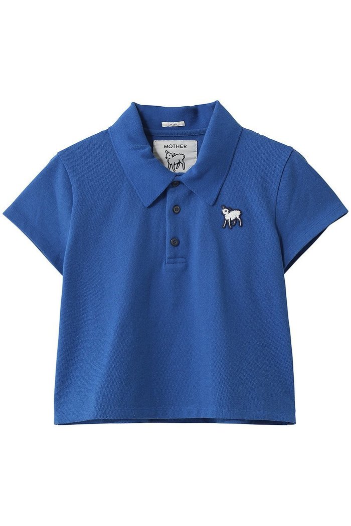 【マザー/MOTHER】の【LIL】THE MATCH ラムモチーフ クロップドポロシャツ (FHB) インテリア・キッズ・メンズ・レディースファッション・服の通販 founy(ファウニー) https://founy.com/ ファッション Fashion レディースファッション Fashion for Women トップス・カットソー Cut & Sew Tops シャツ・ブラウス・オフィスカジュアル Elegant Blouses & Button-Ups ポロシャツ・きれいめカジュアル Smart-Casual Polo Tops クロップド Cropped, Short Length コンパクト Compact, Small Size ボトム Bottoms, Lower Wear ポロシャツ Polo Shirt, Collared Tee モチーフ Motif, Design Theme ワイド Wide, Wide Fit |ID: prp329100004924882 ipo3291000000037237993