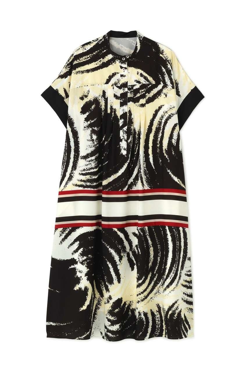 【アドーア/ADORE】のモダントライバルプリントワンピース 人気、トレンドファッション・服の通販 founy(ファニー) ファッション Fashion レディースファッション Fashion for Women ワンピース Dresses チュニック Tunic Tops & Dresses チュニック Tunic, Long Top フロント Front, Front Design プリント Print, Printed Pattern ボーダー Border, Stripe モダン Modern, Contemporary モチーフ Motif, Design Theme ロング Long, Long-Length other-3|ID: prp329100004924900 ipo3291000000036954267