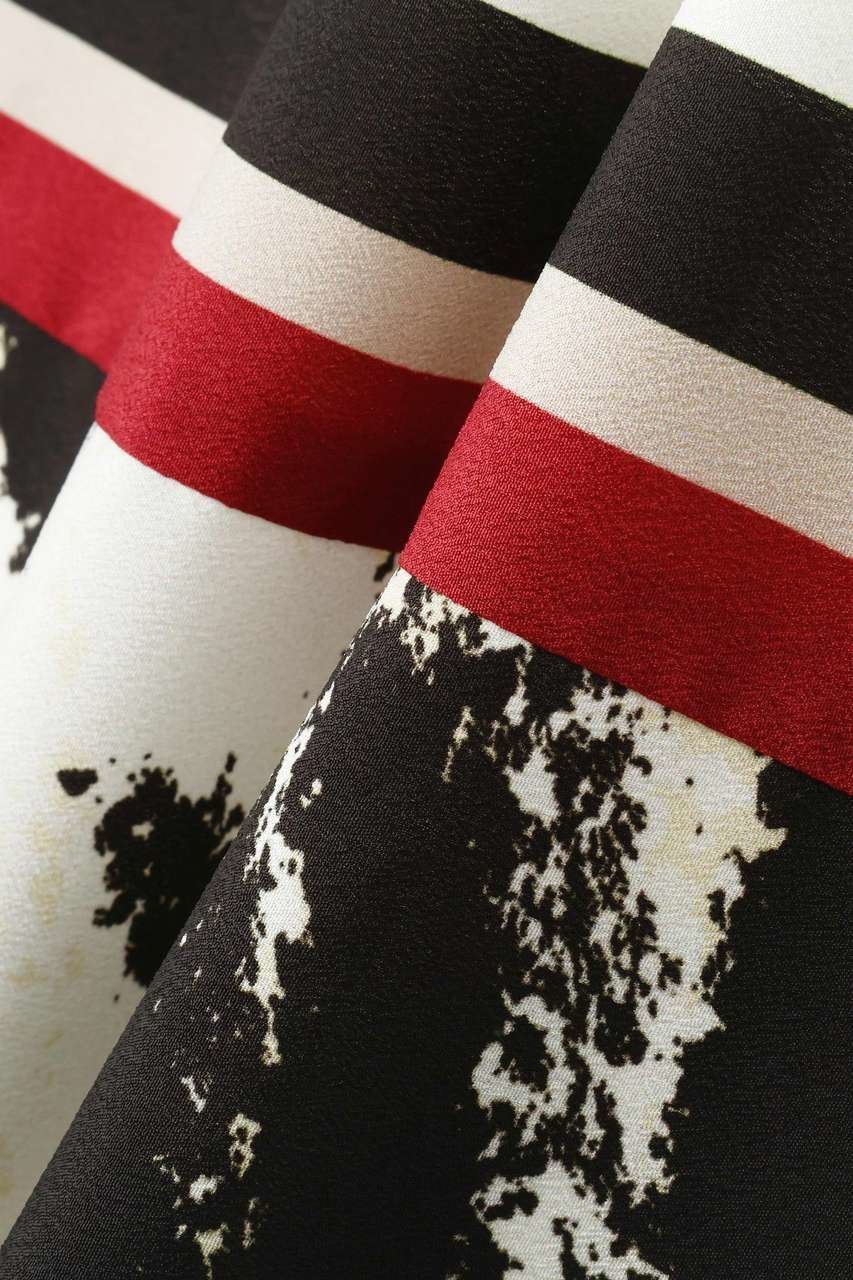 【アドーア/ADORE】のモダントライバルプリントワンピース 人気、トレンドファッション・服の通販 founy(ファニー) ファッション Fashion レディースファッション Fashion for Women ワンピース Dresses チュニック Tunic Tops & Dresses チュニック Tunic, Long Top フロント Front, Front Design プリント Print, Printed Pattern ボーダー Border, Stripe モダン Modern, Contemporary モチーフ Motif, Design Theme ロング Long, Long-Length other-5|ID: prp329100004924900 ipo3291000000036954272