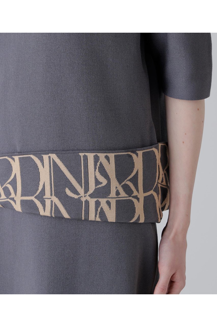 【アドーア/ADORE】のヒドゥンロゴニット 人気、トレンドファッション・服の通販 founy(ファニー) ファッション Fashion レディースファッション Fashion for Women トップス・カットソー Cut & Sew Tops ニット Knit Tops & Sweaters カジュアルプルオーバー・ニットトップス Pullovers & Knit Tops / Casual Pullovers ベーシック Basic, Essential 半袖 Short Sleeve, Half Sleeve other-7|ID: prp329100004924903 ipo3291000000036954292