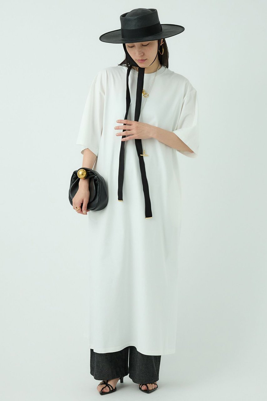 【カオス/Chaos】の【WHY NOT NOW】ルースワンピース 人気、トレンドファッション・服の通販 founy(ファニー) 　ファッション　Fashion　レディースファッション　Fashion for Women　ワンピース　Dresses　チュニック　Tunic Tops & Dresses　インナー　Innerwear　シルケット　Silket, Silky Cotton　スリット　Slit, Slit Detail　チュニック　Tunic, Long Top　デニム　Denim, Jeans Material　ロング　Long, Long-Length　other-2|ID: prp329100004924908 ipo3291000000036954322