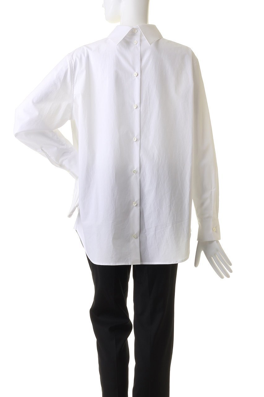 【ジェイドット/j.】の高密度コットン2WAYブラウス 人気、トレンドファッション・服の通販 founy(ファニー) 　ファッション　Fashion　レディースファッション　Fashion for Women　トップス・カットソー　Cut & Sew Tops　シャツ・ブラウス・オフィスカジュアル　Elegant Blouses & Button-Ups　シンプル　Simple, Minimal　スリーブ　Sleeve, Long Sleeve / Short Sleeve　ロング　Long, Long-Length　other-4|ID: prp329100004924912 ipo3291000000036954347