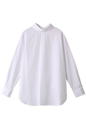 【ジェイドット/j.】 高密度コットン2WAYブラウス大人の最旬トレンドファッション＆コーディネート founy(ファウニー) ファッション Fashion レディースファッション Fashion for Women トップス・カットソー Cut & Sew Tops シャツ・ブラウス・オフィスカジュアル Elegant Blouses & Button-Ups シンプル Simple, Minimal スリーブ Sleeve, Long Sleeve / Short Sleeve ロング Long, Long-Length |ID:prp329100004924912