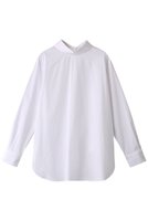 【ジェイドット/j.】の高密度コットン2WAYブラウス 大人の最旬トレンドファッション＆コーディネート founy(ファウニー) ファッション Fashion レディースファッション Fashion for Women トップス・カットソー Cut & Sew Tops シャツ・ブラウス・オフィスカジュアル Elegant Blouses & Button-Ups シンプル Simple, Minimal スリーブ Sleeve, Long Sleeve / Short Sleeve ロング Long, Long-Length |ID:prp329100004924912