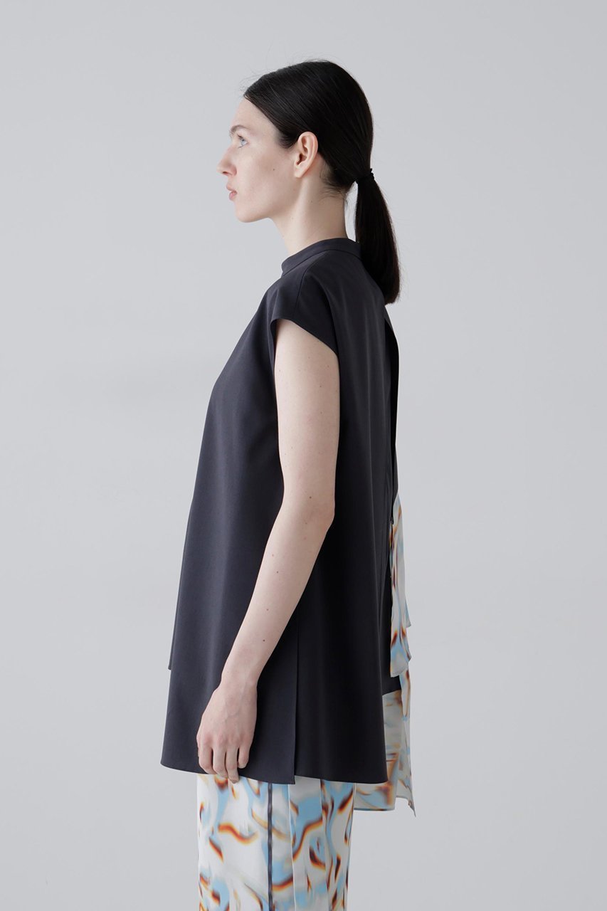 【アドーア/ADORE】のユーフォリアプリントブラウス 人気、トレンドファッション・服の通販 founy(ファニー) 　ファッション　Fashion　レディースファッション　Fashion for Women　トップス・カットソー　Cut & Sew Tops　シャツ・ブラウス・オフィスカジュアル　Elegant Blouses & Button-Ups　おすすめ　Recommended / Our Picks　アシンメトリー　Asymmetrical Style　サテン　Satin, Glossy Fabric　ショート　Short, Short Length　スリーブ　Sleeve, Long Sleeve / Short Sleeve　セットアップ　Set-Up, Coordinated Outfit　ドレープ　Drape, Draping Fabric　プリント　Print, Printed Pattern　モチーフ　Motif, Design Theme　エレガント 上品　Elegant　無地　Plain, Solid Color　other-4|ID: prp329100004924917 ipo3291000000036954387