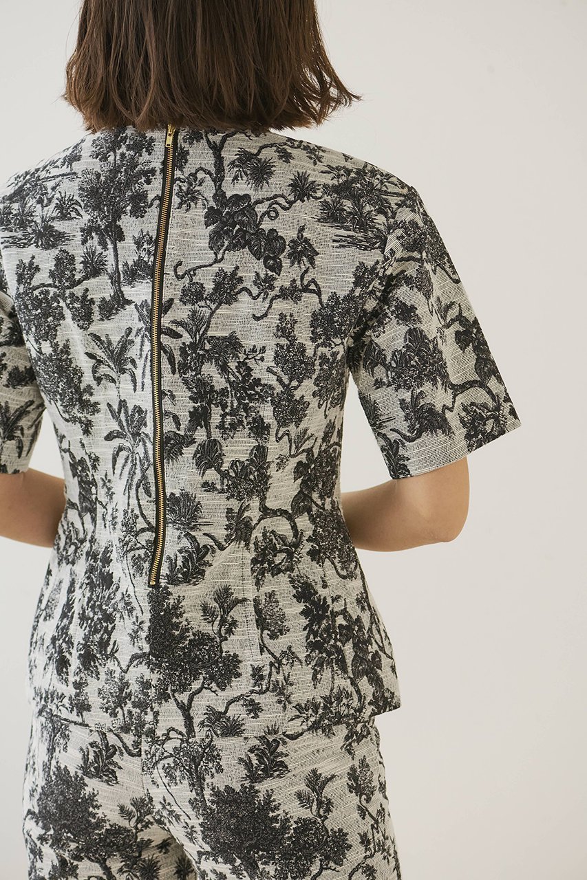 【ジェイドット/j.】のイタリアンジャカードフォルムチュニック 人気、トレンドファッション・服の通販 founy(ファニー) ファッション Fashion レディースファッション Fashion for Women ワンピース Dresses チュニック Tunic Tops & Dresses イタリア Italy エレガント 上品 Elegant シンプル Simple, Minimal ジャカード/ジャガード Jacquard, Woven Pattern チュニック Tunic, Long Top フォルム Silhouette, Form ボタニカル Botanical, Floral Pattern other-6|ID: prp329100004924920 ipo3291000000036954415