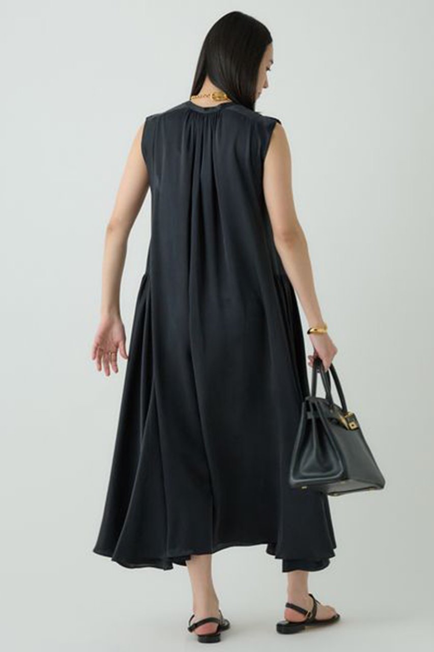 【カオス/Chaos】のサンディングシルクワンピース 人気、トレンドファッション・服の通販 founy(ファニー) 　ファッション　Fashion　レディースファッション　Fashion for Women　ワンピース　Dresses　なめらか　Smooth, Silky Texture　キャミソール　Camisole, Spaghetti Strap Top　サテン　Satin, Glossy Fabric　シルク　Silk, 100% Silk　タンク　Tank Top, Sleeveless Top　エレガント 上品　Elegant　other-5|ID: prp329100004924927 ipo3291000000036954458