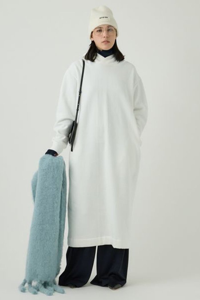 【カオス/Chaos】の【WHY NOT NOW】リノフーディワンピース インテリア・キッズ・メンズ・レディースファッション・服の通販 founy(ファニー) https://founy.com/ ファッション Fashion レディースファッション Fashion for Women ワンピース Dresses チュニック Tunic Tops & Dresses チュニック Tunic, Long Top フォルム Silhouette, Form ロング Long, Long-Length A/W・秋冬 Autumn/Winter |ID: prp329100004924932 ipo3291000000036954476