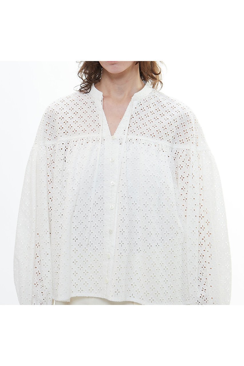 【プレインピープル/PLAIN PEOPLE】のレースショート丈ブラウス 人気、トレンドファッション・服の通販 founy(ファニー) 　ファッション　Fashion　レディースファッション　Fashion for Women　トップス・カットソー　Cut & Sew Tops　シャツ・ブラウス・オフィスカジュアル　Elegant Blouses & Button-Ups　キャミワンピース　Cami Dress, Slip Dress　コンパクト　Compact, Small Size　ショート　Short, Short Length　スリーブ　Sleeve, Long Sleeve / Short Sleeve　バランス　Balance, Style Balance　レース　Lace, Lace Fabric　ロング　Long, Long-Length　ワーク　Workwear, Utility Style　夏　Summer　other-5|ID: prp329100004924934 ipo3291000000036954496