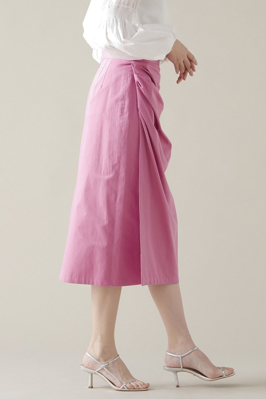 【マルティニーク/martinique】のサイドタックスカート 人気、トレンドファッション・服の通販 founy(ファニー) 　ファッション　Fashion　レディースファッション　Fashion for Women　スカート　Skirts　サテン　Satin, Glossy Fabric　other-2|ID: prp329100004924943 ipo3291000000036954602