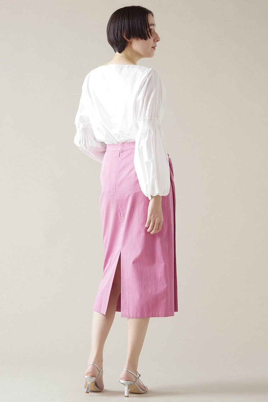 【マルティニーク/martinique】のサイドタックスカート 人気、トレンドファッション・服の通販 founy(ファニー) 　ファッション　Fashion　レディースファッション　Fashion for Women　スカート　Skirts　サテン　Satin, Glossy Fabric　other-6|ID: prp329100004924943 ipo3291000000036954607